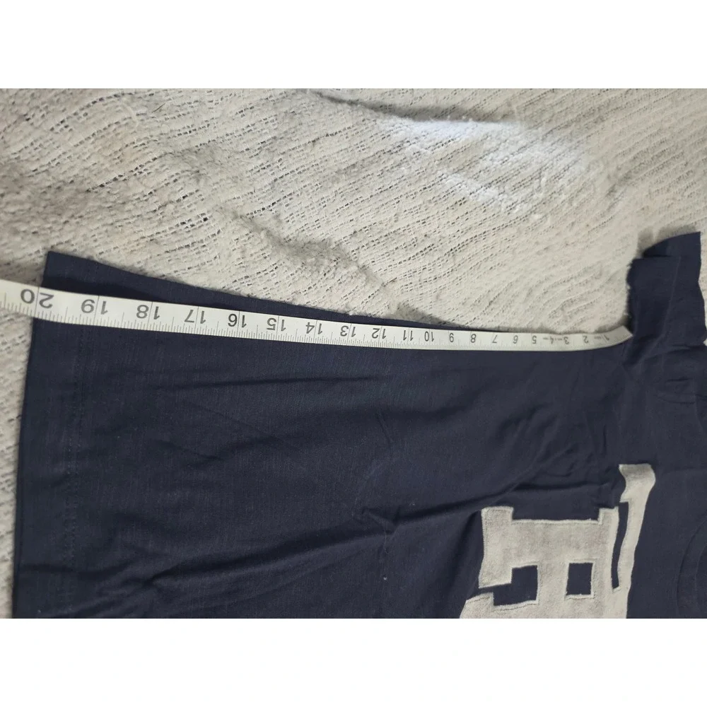 True Religion Mens University of TR Graphic Tee Navy Blue MC253ST544 Size M